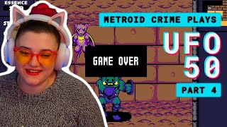 Metroid Crime plays UFO 50 Part 4 [upl. by Candy]