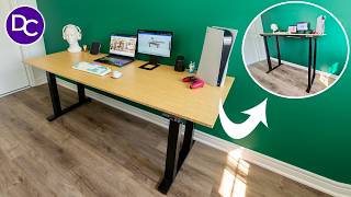 STABLE Standing Desk 540 LBS Support FlexiSpot E7 Plus Review 💪 [upl. by Swihart]