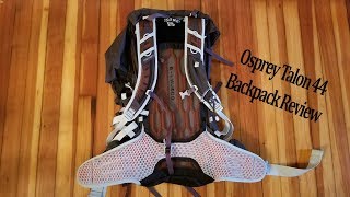 Osprey Talon 44 Backpack Review First Impressions [upl. by Jezabella]