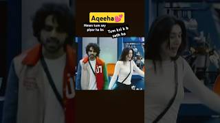 Aqeeha in romantic mood💖💃shorts youtubeshortsytshortstrendingshortsviralshortstamasha [upl. by Sivet]