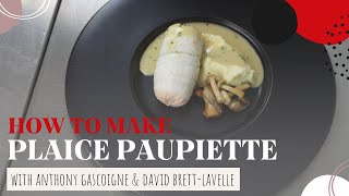 How To Make Plaice Paupiette  Grande Cuisine Academy [upl. by Ahsen277]