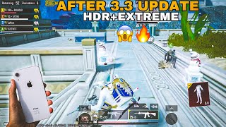 iPhone XR Afer 33 Update  HDRExtreme Gameplay 😱 After iOS 1751 Update 🔥 [upl. by Anirehs]