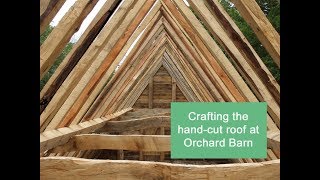 The traditional construction of Orchard Barns roof frame [upl. by Strauss]