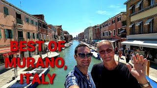 What to do in Murano Italy  Glass Blowing Canals Tour amp Where to Eat Venice to Murano Day Trip [upl. by Griz]