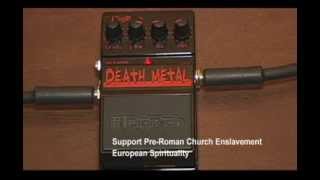 Digitech Death Metal Pedal Demo Surprises most by the end [upl. by Balfore788]