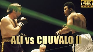 Muhammad Ali vs George Chuvalo II  HIGHLIGHTS Boxing Fight  4K Ultra HD [upl. by Halli]