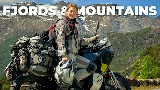 Solo Motorcycle Camping trip through Norways Majestic Fjords and Mountains on a Norden 901 S5E2 [upl. by Dafna203]