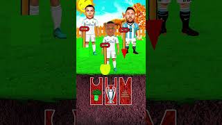 Ronaldo vs Messi vs Mbappé Por La Champions [upl. by Theran512]