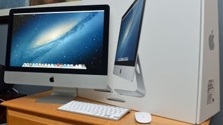 New Apple iMac 2012 215quot Unboxing amp Demo [upl. by Ezra]