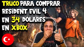 ¡Descubre cómo comprar Resident Evil 4 Remake por ¡34 dolares 🤑 [upl. by Nanoc]