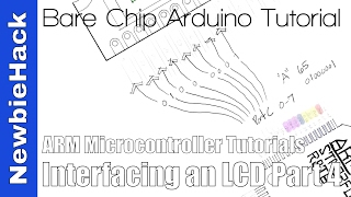 17 How to Interface an LCD to an ARM Microcontroller Tutorial  Part 4 [upl. by Toile]