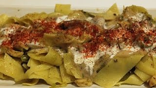 Kremalı Makarna Tarifi Recipe Fettuccine [upl. by Dellora]