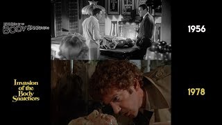 Invasion of the Body Snatchers 19561978 SidebySide Comparison [upl. by Asiil]