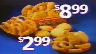 Popeyes Big Deals Commercial 1992 New Orleans Saints [upl. by Waller293]