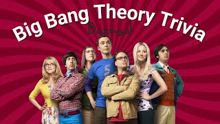 The Big Bang Theory Trivia [upl. by Huttan]