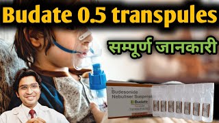 Budate 05 mg transpules review budesonide respules lupin asthma [upl. by Ahseirej993]