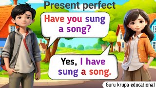 Present Perfect Tense Conversation Practice For Kids [upl. by Sherr]