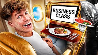 Ich fliege zum 1 Mal BUSINESS CLASS nach NEW YORK [upl. by Alohs]