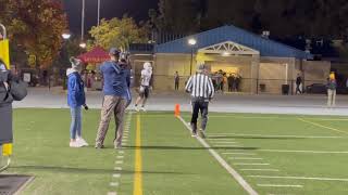 CIFSS Football Dana Hills 38 San Dimas 35 [upl. by Dud919]