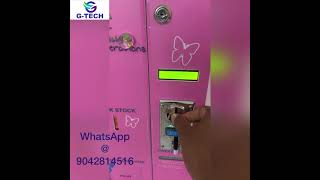 Sanitary pads  napkin Vending Machine capacity 25 GTECH 9042814516 [upl. by Nolyak799]