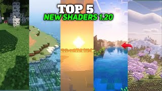 Top 5 New Asesthetic 🌿 Shaders 120Top 5 Best Shaders Render Dragon [upl. by Anilemrac]