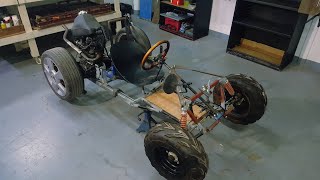 Building a Custom Shifter Kart  250cc Zongshen Pitbike [upl. by Fairman960]