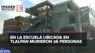 Así luce el Colegio Rébsamen a seis años de la tragedia del sismo de 71 [upl. by Kryska389]