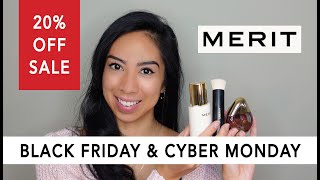 MERIT Beauty Black Friday amp Cyber Monday Sale  Erica Joaquin Pena [upl. by Onitsuaf537]