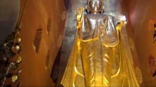 The Four Standing Buddha Images in the Ananda TempleBagan [upl. by Ylecara]