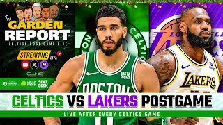 LIVE Celtics vs Lakers Postgame Show  Garden Report [upl. by Nolyaj]