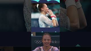 2024 Paris Olympics Uneven Bars Final olympicgymnastics [upl. by Nollaf]