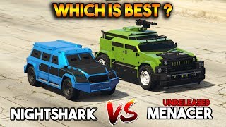 GTA 5 ONLINE  MENACER VS NIGHTSHARK WHICH IS BEST [upl. by Iznekcam]