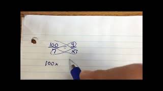 Math 8 Cross Multiplication [upl. by Tarabar]