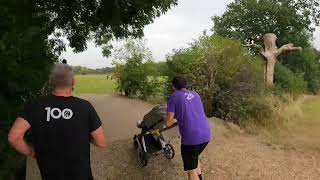 Roding Valley parkrun 327  August 31st 2024 full [upl. by Yevi]