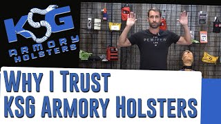 Why I Trust KSG Armory Holsters A Comparison with Belly Band Holsters [upl. by Lucey]