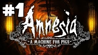 Amnesia A Machine for Pigs Gameplay Walkthrough Playthrough Part 1 Full Game [upl. by Ehr]