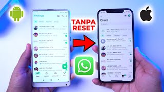 Cara Pindah Data Whatsapp Dari Android ke iPhone TANPA RESET 2024 [upl. by Revert]