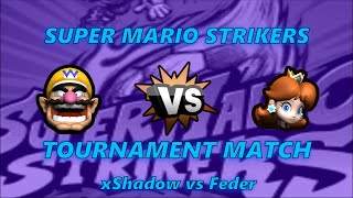 Feder vs xShadow  Super Mario Strikers Tournament pools round 3 [upl. by Lieberman265]