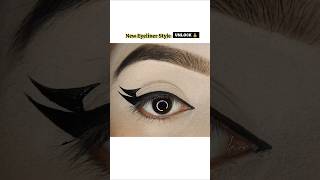 New Eyeliner Style UNLOCK 🔓youtubeshorts shorts shortvideo viralvideo makeup trending youtube [upl. by Eisset]