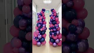 Our Standing Balloon Arch A HassleFree Backdrop [upl. by Esenahs]