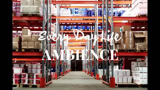 Warehouse Ambience with forklifts trucks and industrial sounds  10 hours audio [upl. by Naasar]