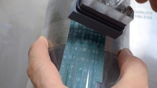 Etch Marking Serial Numbers on Steel Parts [upl. by Hines718]