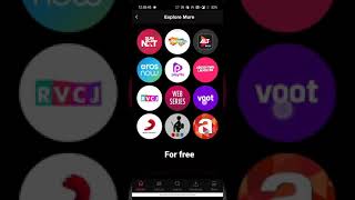 Jio cinema app secret filter 😳 free applications webseries movies jio cinema [upl. by Aidnic]