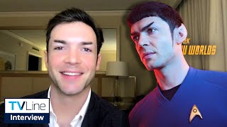 Star Trek Strange New Worlds Cast on Spock Romance Uhura’s New Look Khan Connection [upl. by Resiak699]