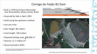 Two dimensional runout evaluation of the Brumadinho Tailings dam failure in Brazil [upl. by Wallie]