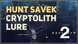 Hunt Savek Destiny 2 Deafening Whisper [upl. by Adnanref569]