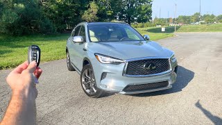 2024 Infiniti QX50 Autograph Start Up Test Drive Walkaround POV and Review [upl. by Susette537]