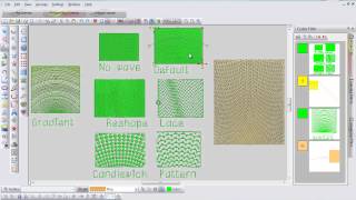 BERNINA Embroidery Software 6  Wave Fill  Tool Tip 15 [upl. by Ahseryt]