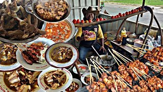 Gilak  Menu Perkambingan Murah  Tengkleng 12rb Porsinya Brutal  Bumbu Sate Kambingnya Juara [upl. by Coumas]