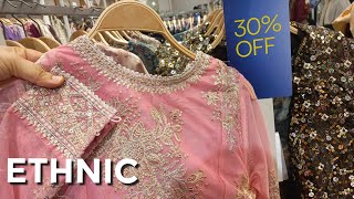 Ethnic Flat 30 sale on beautiful wedding collection  Ethnic sale today  season end sale [upl. by Zarah139]